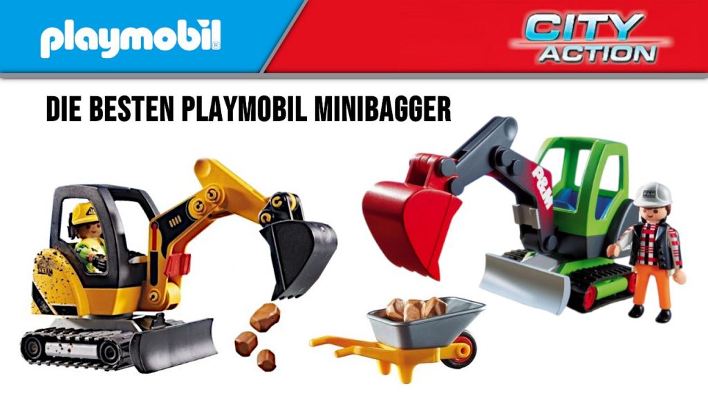 Die besten Playmobil Minibagger-Sets 2026